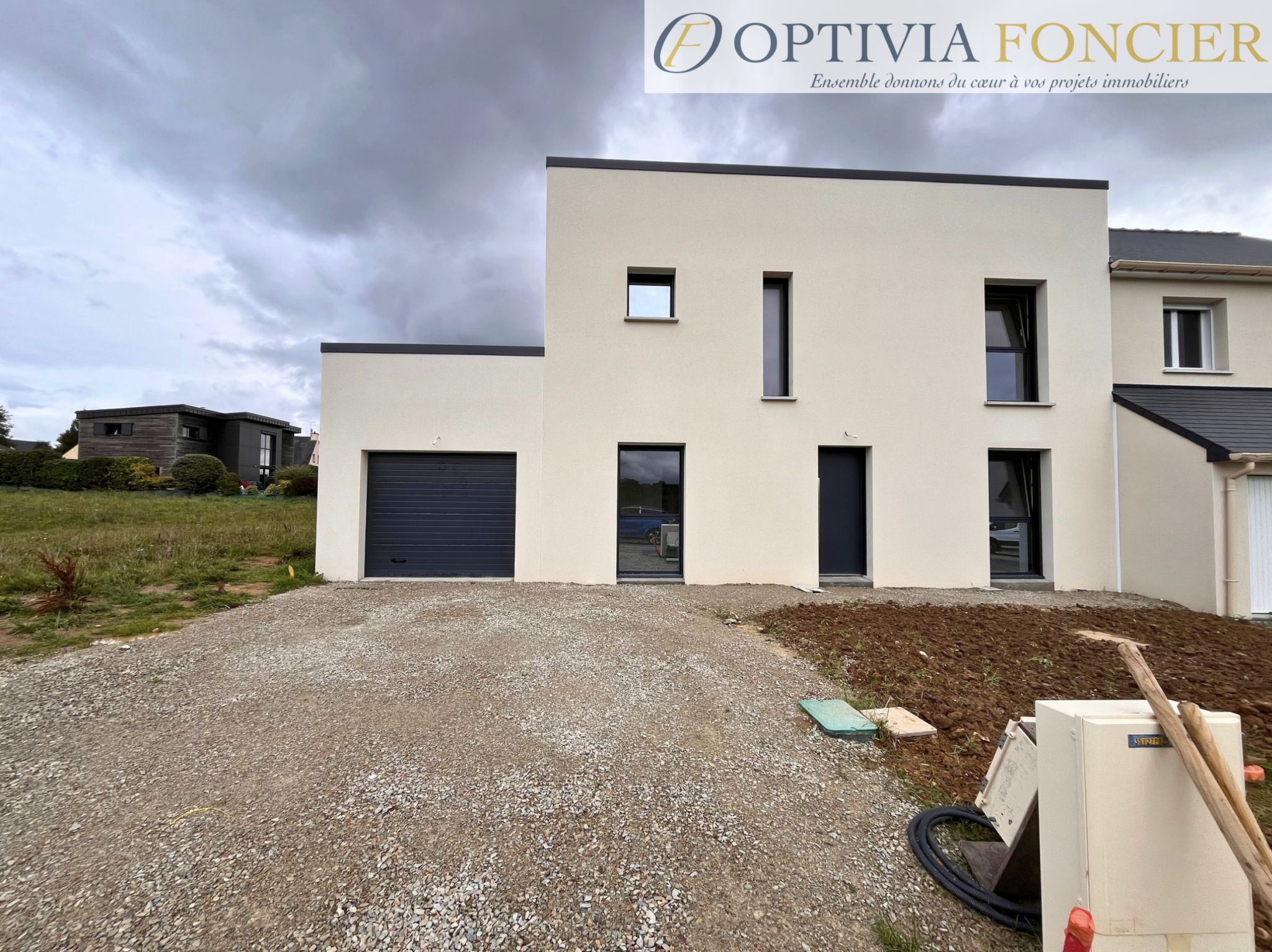 Maison neuve à Guignen   128 m2   4 chambres   Garage et jardin