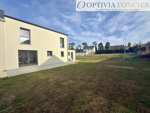 Maison neuve à Guignen   128 m2   4 chambres   Garage et jardin