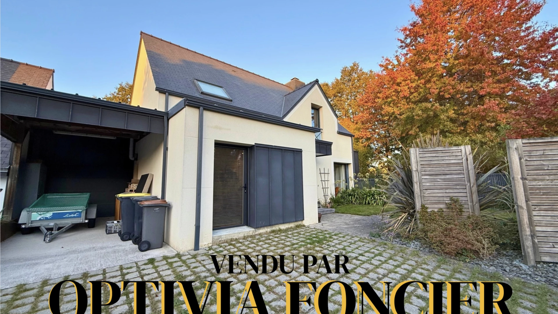 Maison 154 m2 - PONT-RÉAN - 5 chambres - 744 m2 de terrain - Garage + carport