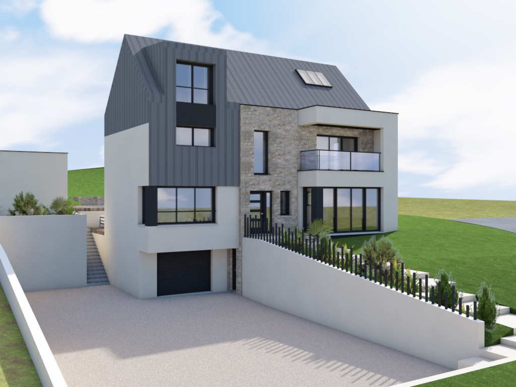 Terrain constructible Pont Réan 1169 m2