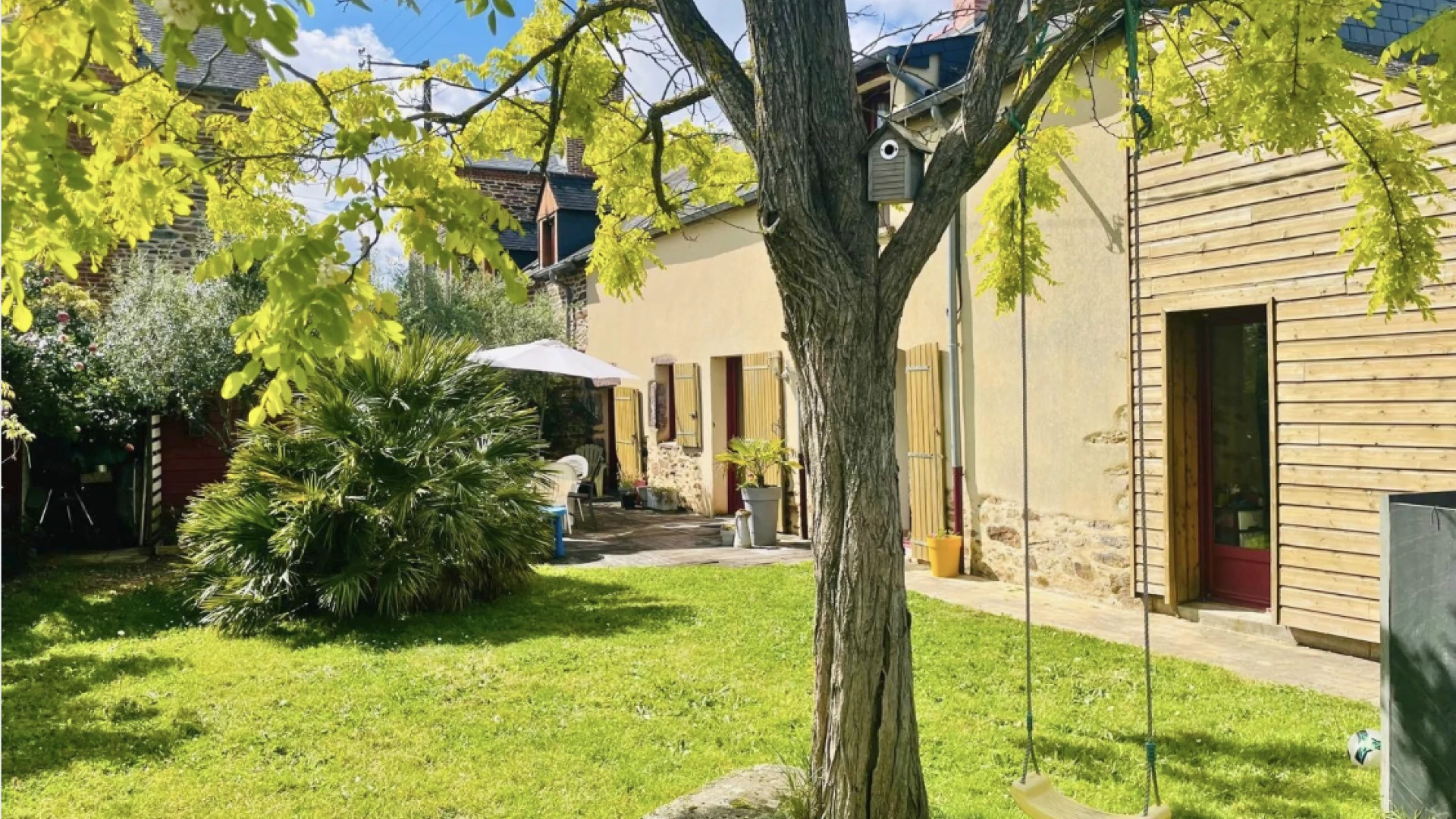 Maison T6 Pont Rean hors zone inondable 123 m2 - 327 m2 Centre Pont Réan côté BRUZ