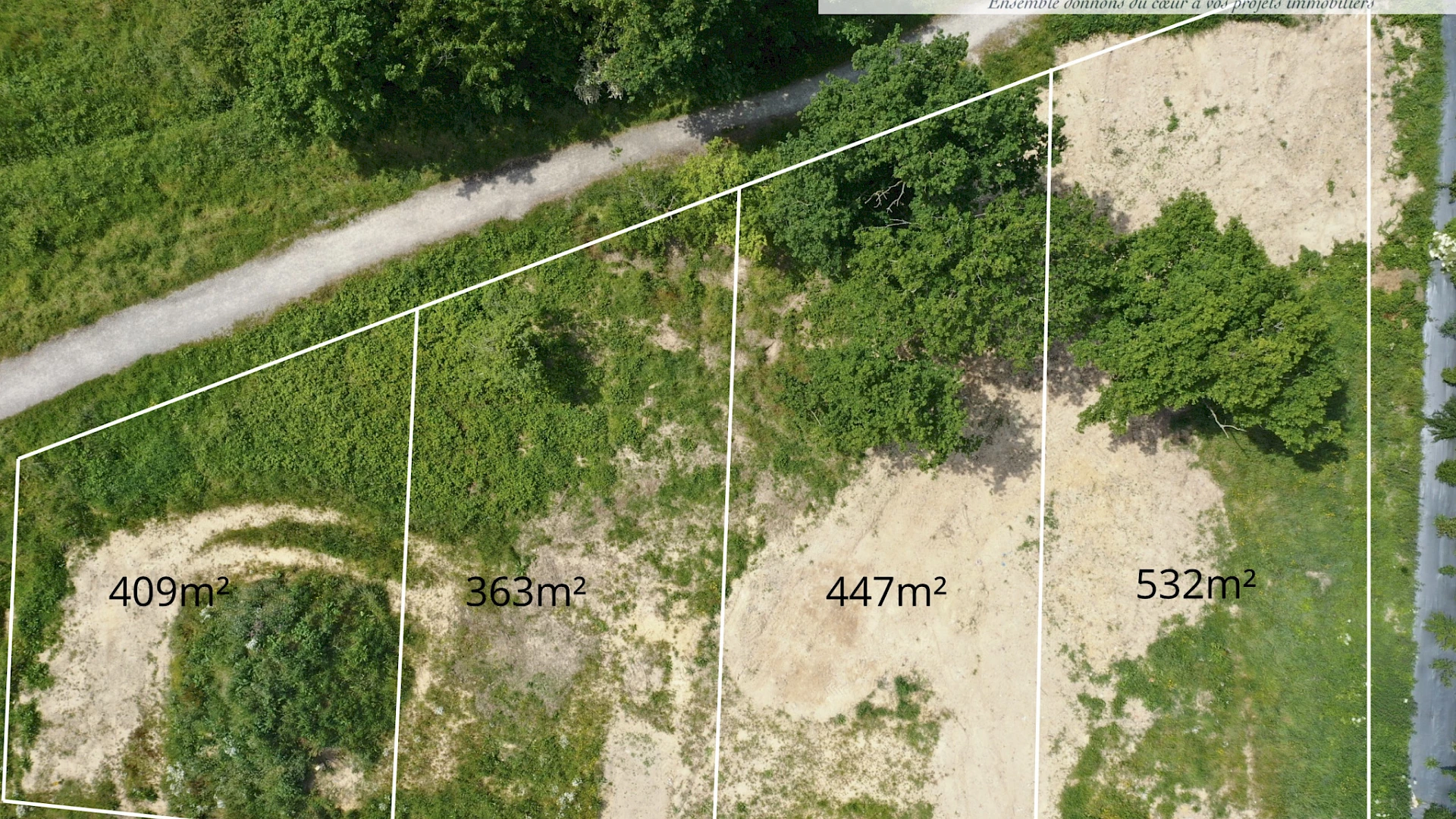 Terrain 532 m2 viabilisé