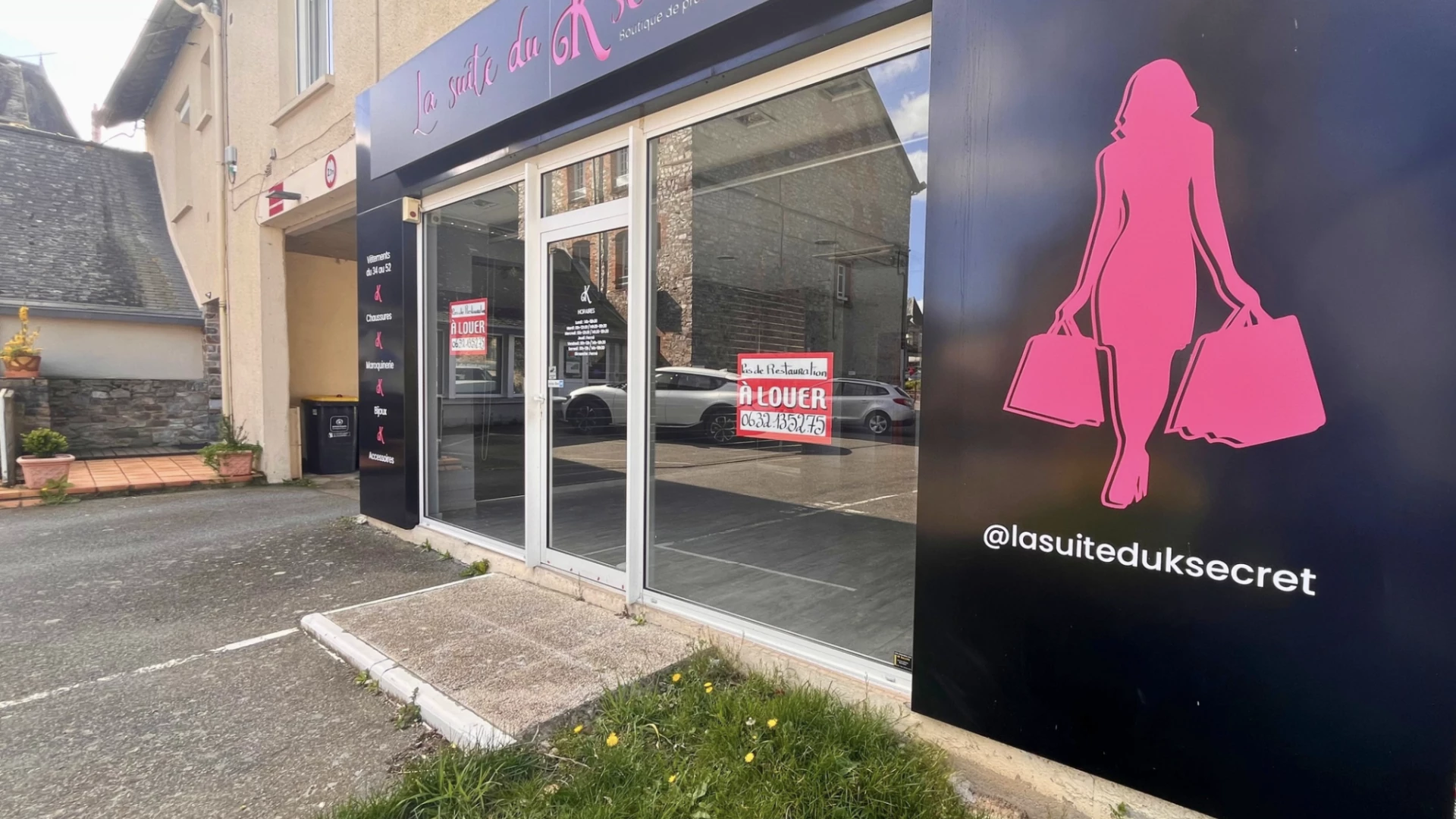 À louer cellule 59 m2 - centre bourg GUICHEN