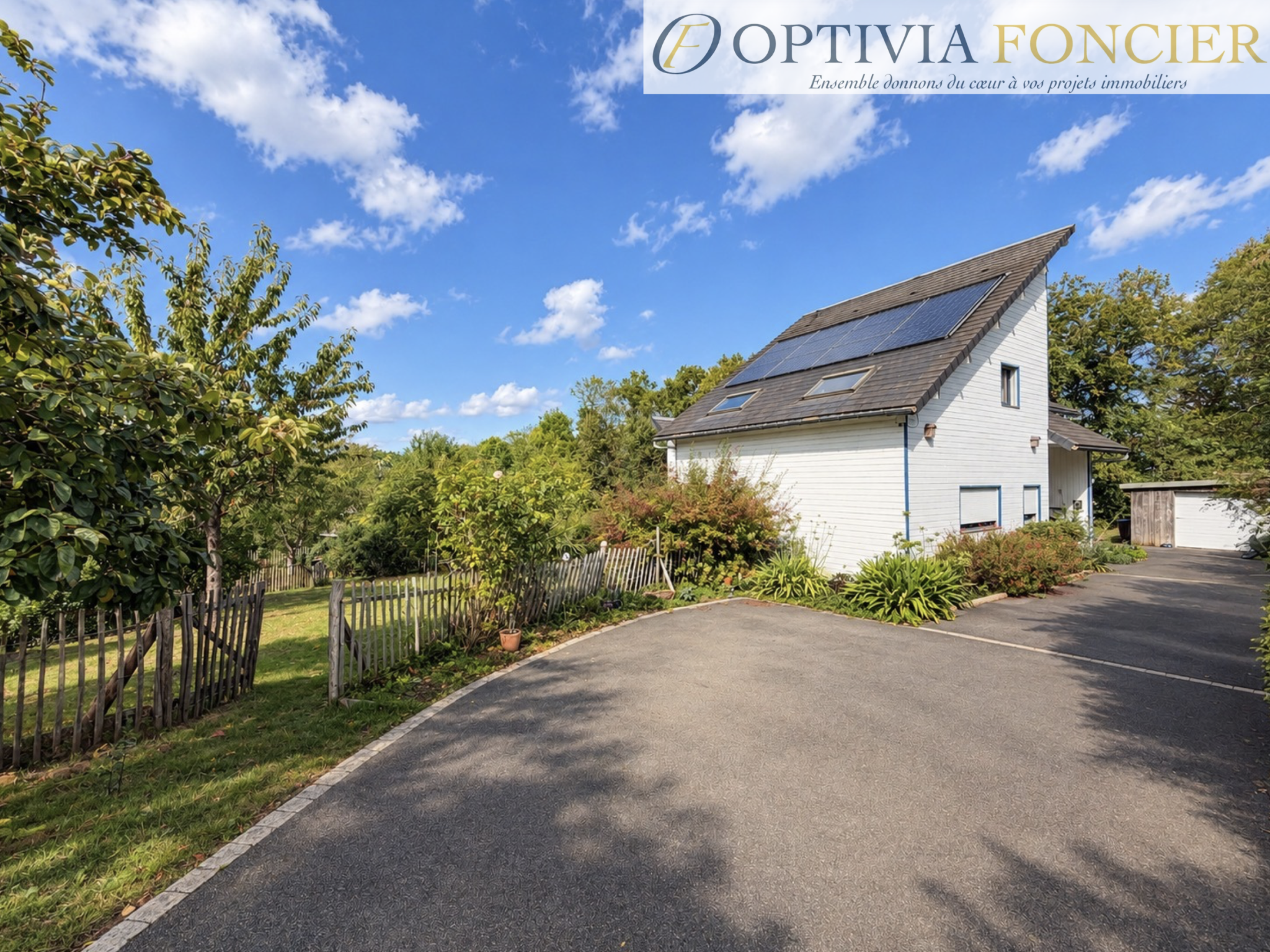 Maison d'architecte T8 ossature bois Pont-Réan 245 m2 - DPE C - Garage + cave
