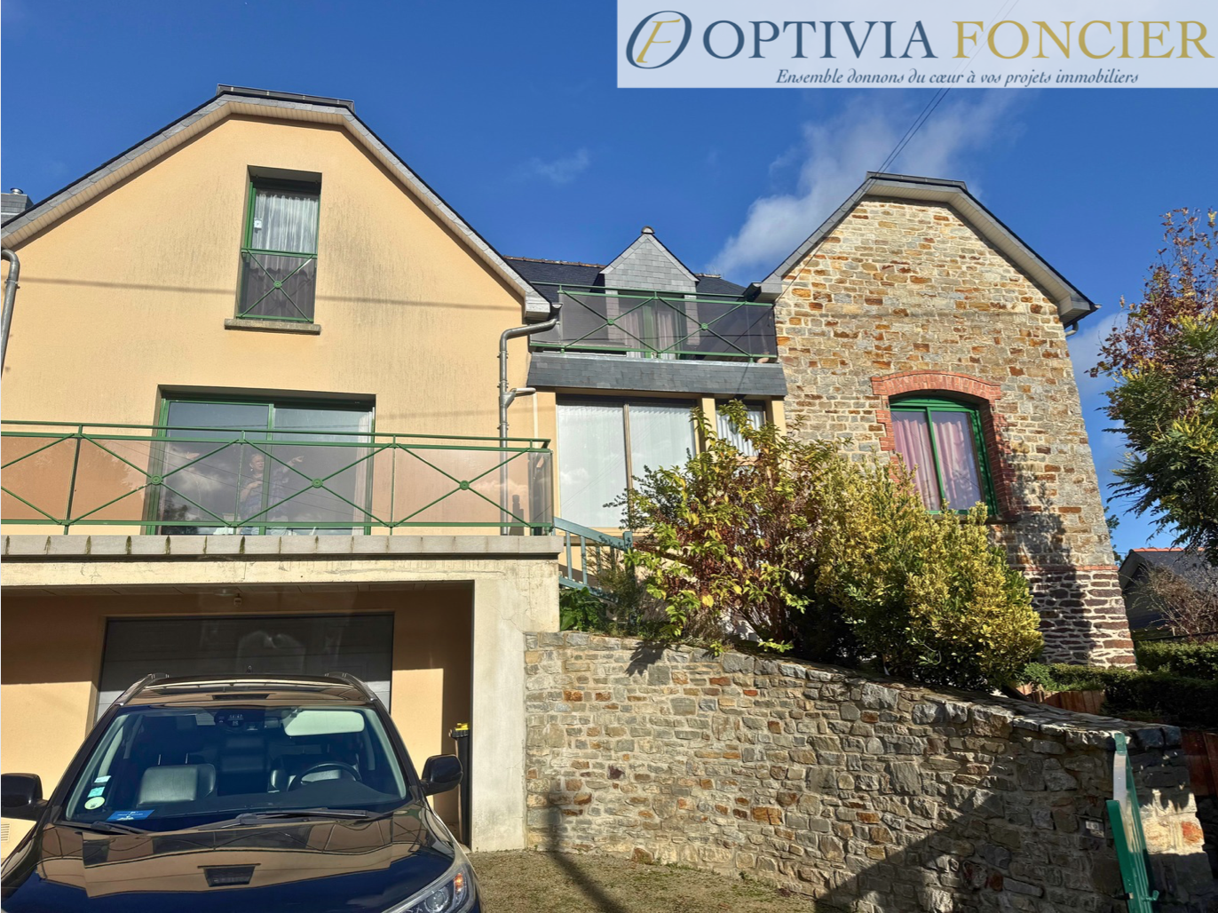 Maison T7 - 160 m2 - 1095 m2 - Sous-sol + Garage + Abri de jardin